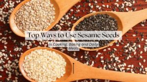 how to use sesame seeds