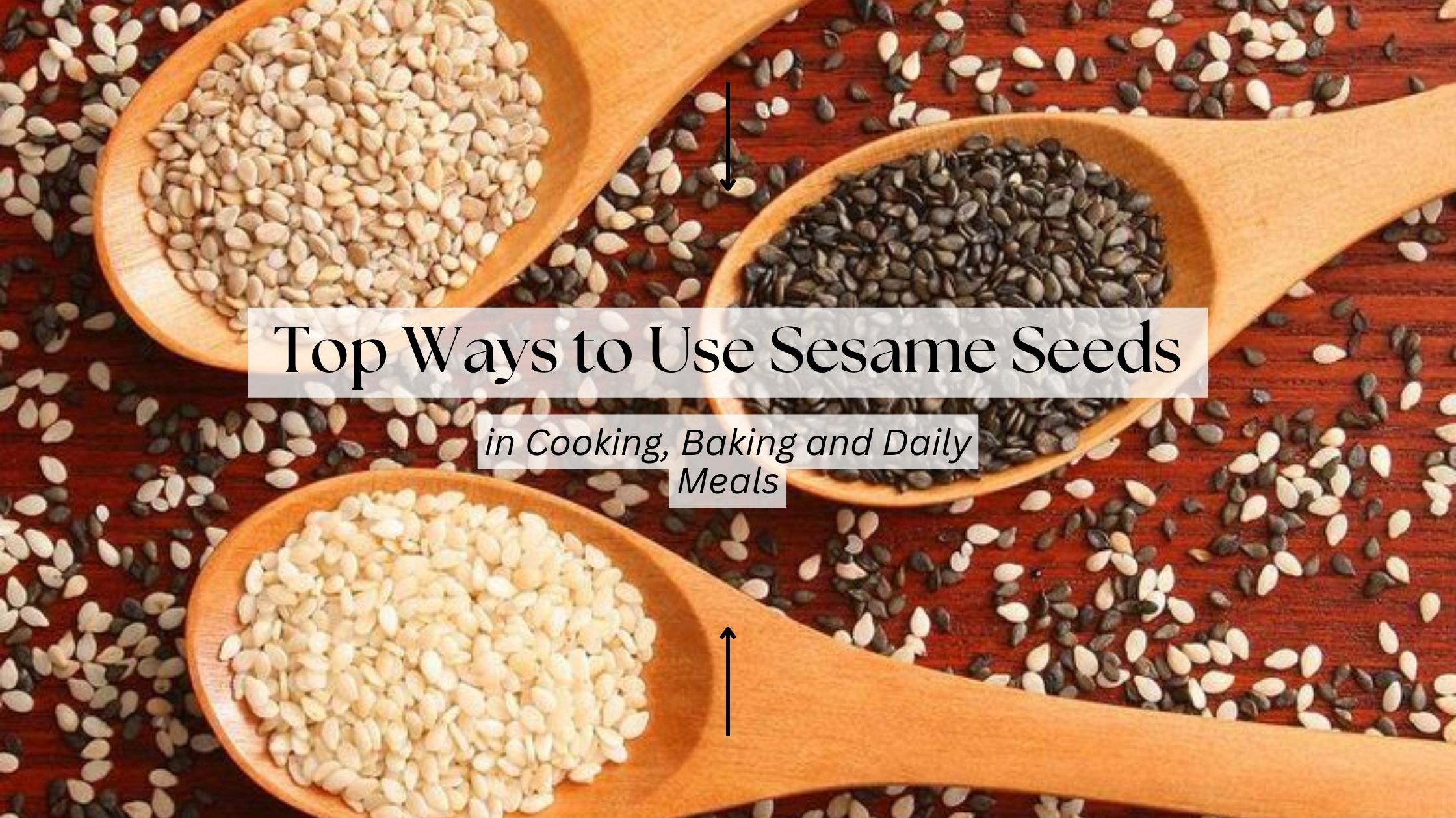 how to use sesame seeds