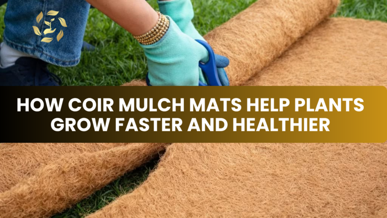 coir mulch mat benefits