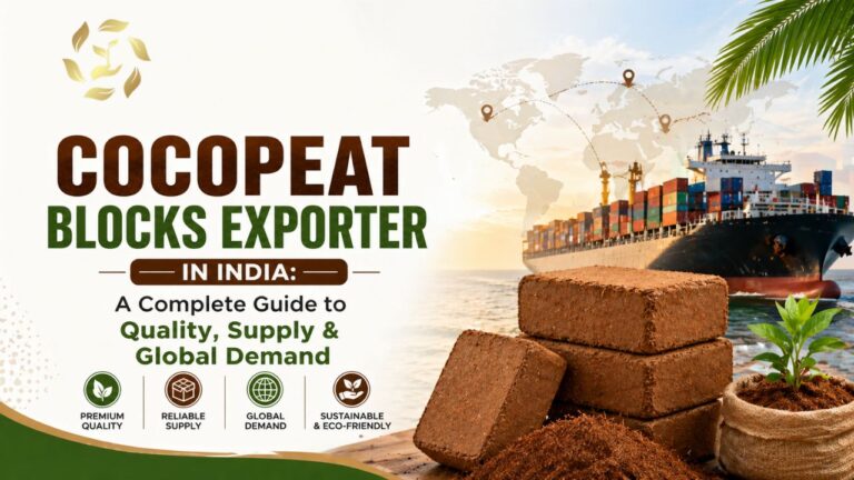 cocopeat blocks exporter in India