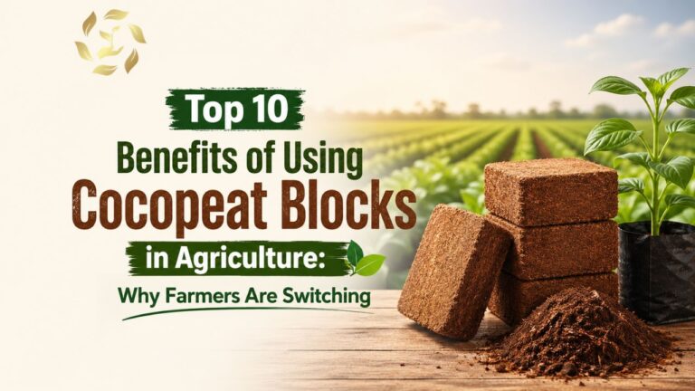 benefits of cocopeat in agriculture