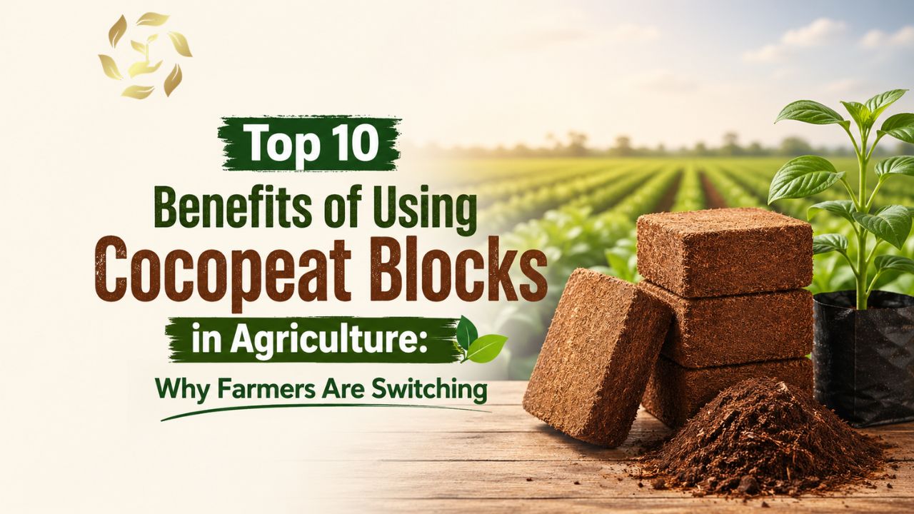 benefits of cocopeat in agriculture