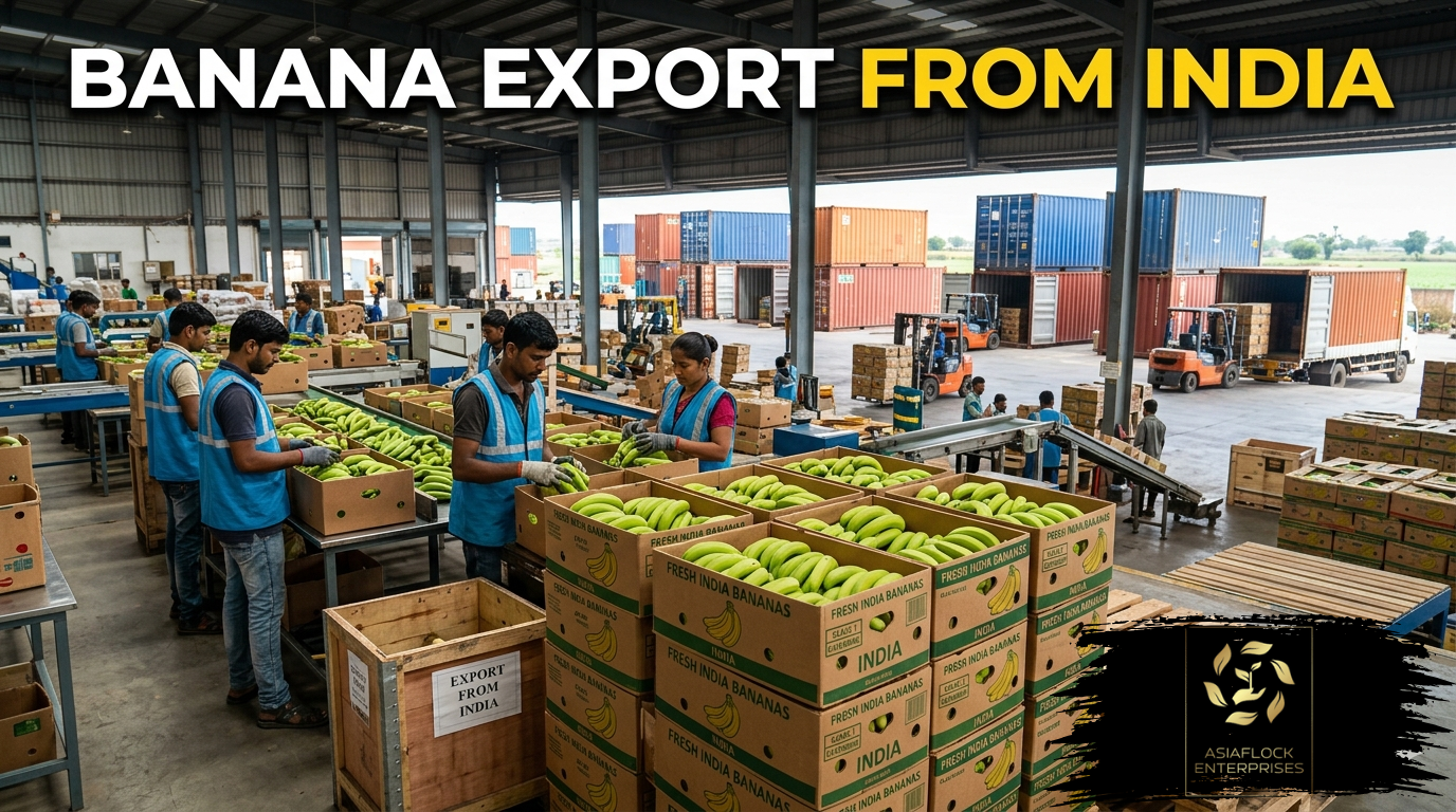banana export from india