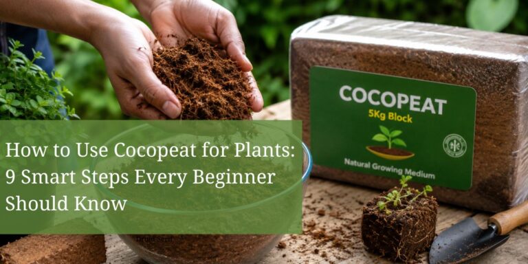 Cocopeat for Plants