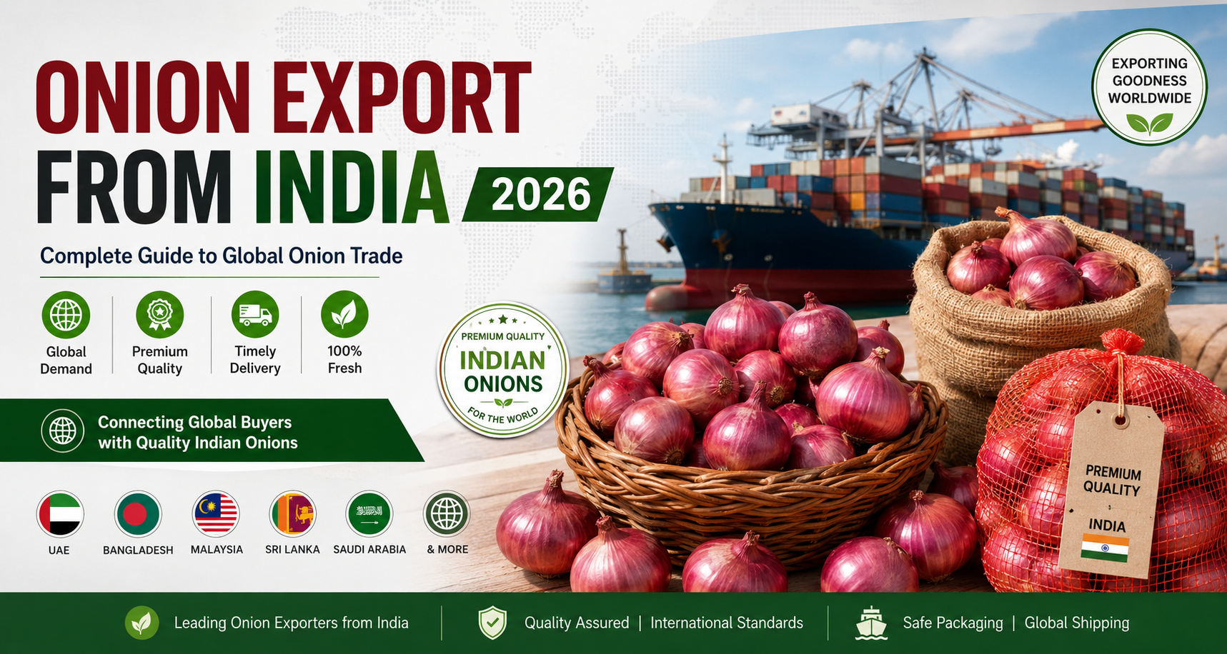 Onion Export from India
