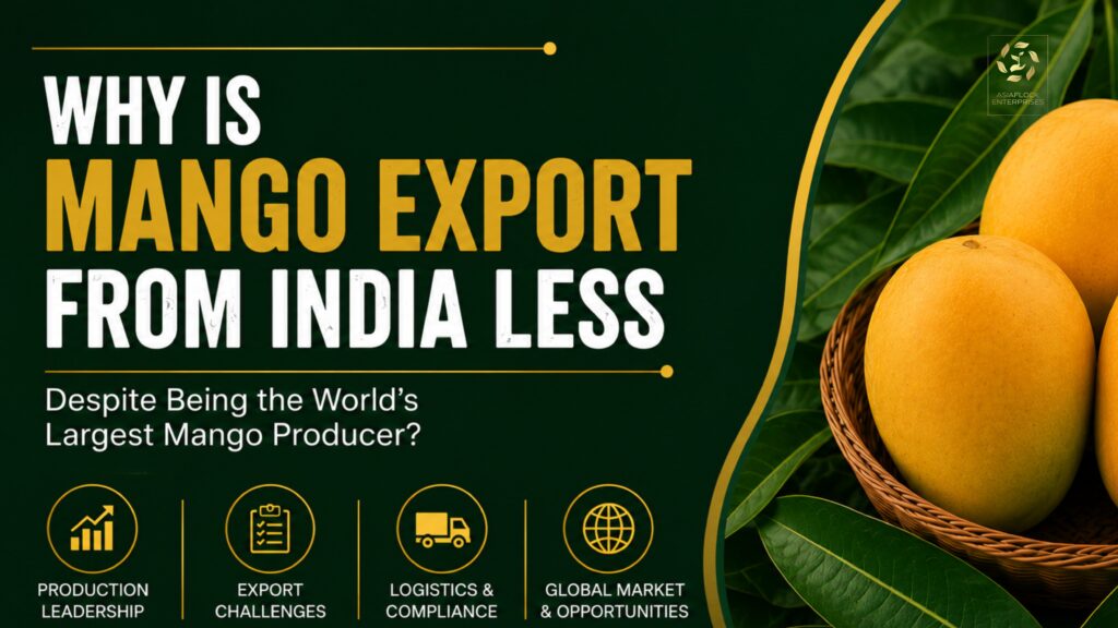 Why Is Mango Export from India Less Despite Being the World’s Largest Mostango Producer? 