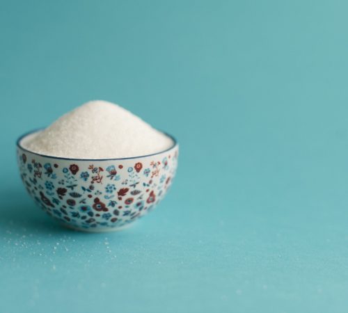 bowl-sugar-light-blue-surface